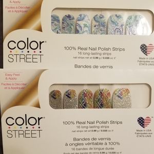 NIB 2 sets of Color Street Nail Polish Strips